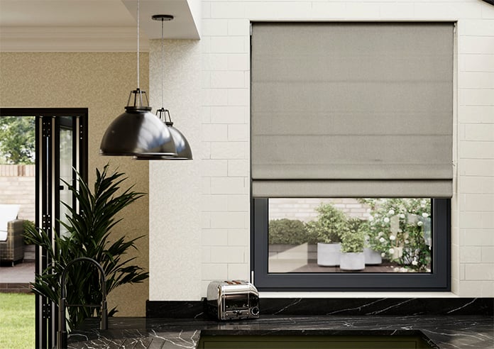 Blenheim, Truffle - Roman Blind - Image 3